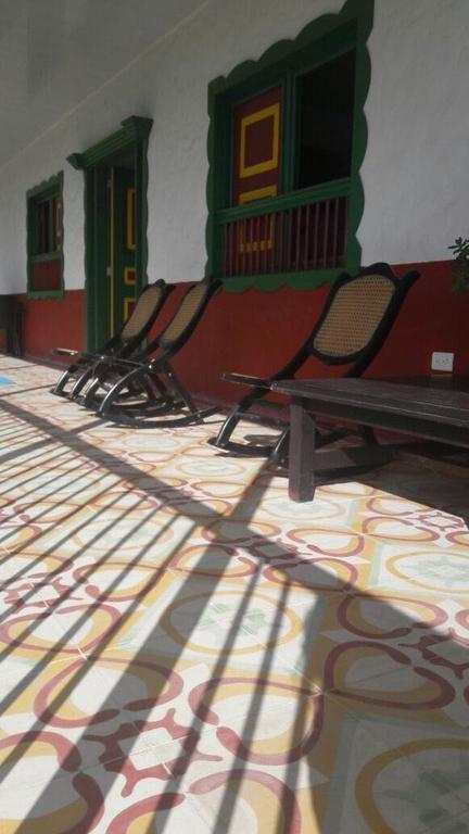 Hostal Casa De Los Taitas Salento Eksteriør bilde