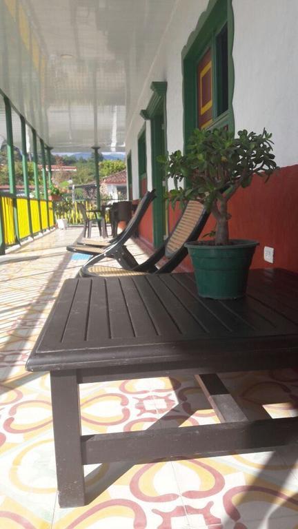 Hostal Casa De Los Taitas Salento Eksteriør bilde