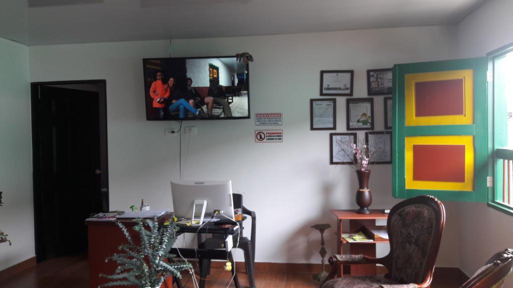 Hostal Casa De Los Taitas Salento Eksteriør bilde