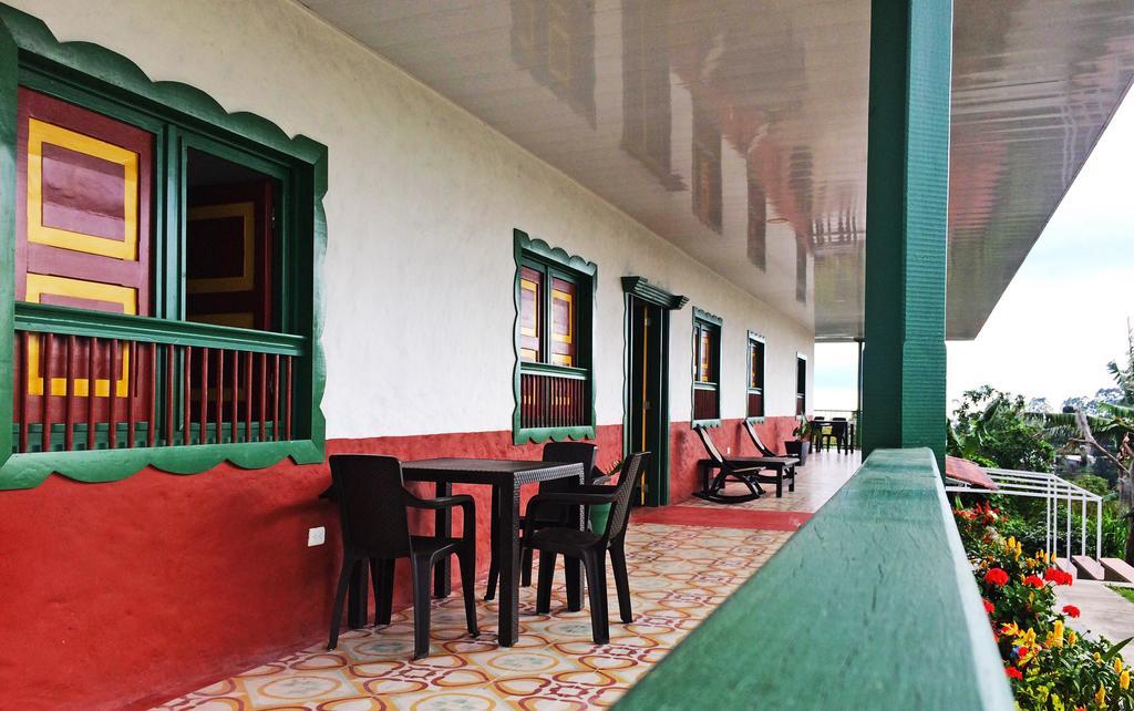 Hostal Casa De Los Taitas Salento Eksteriør bilde