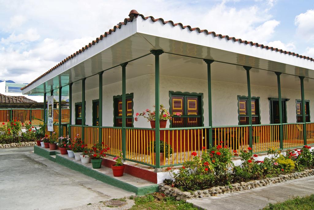 Hostal Casa De Los Taitas Salento Eksteriør bilde