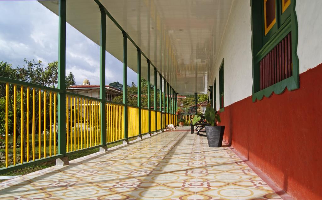 Hostal Casa De Los Taitas Salento Eksteriør bilde