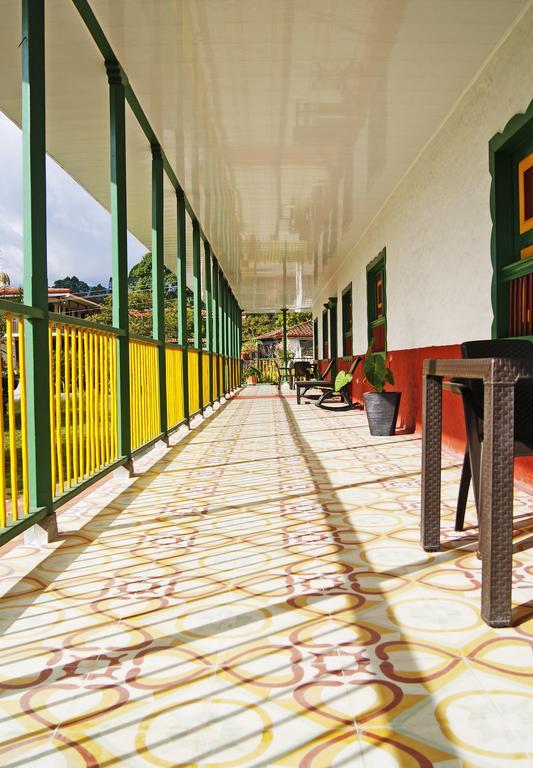 Hostal Casa De Los Taitas Salento Eksteriør bilde