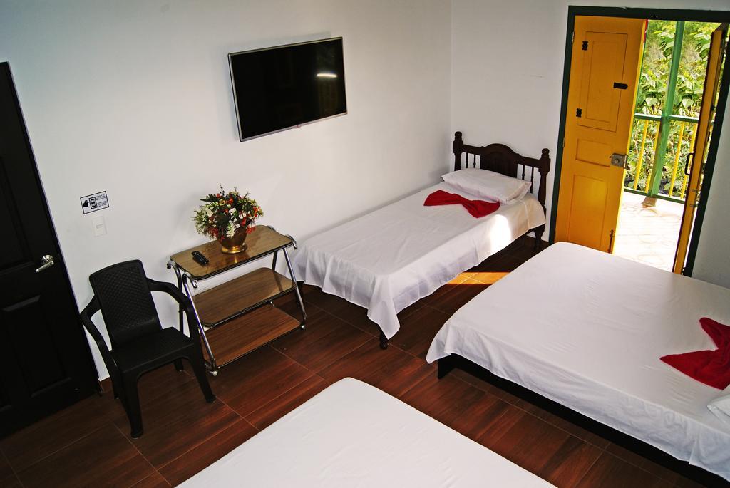 Hostal Casa De Los Taitas Salento Eksteriør bilde