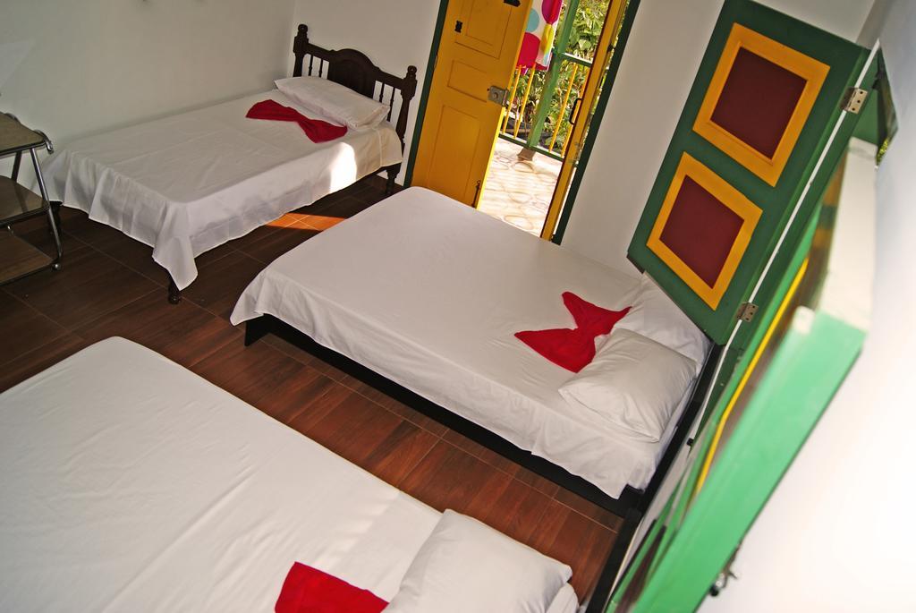 Hostal Casa De Los Taitas Salento Eksteriør bilde