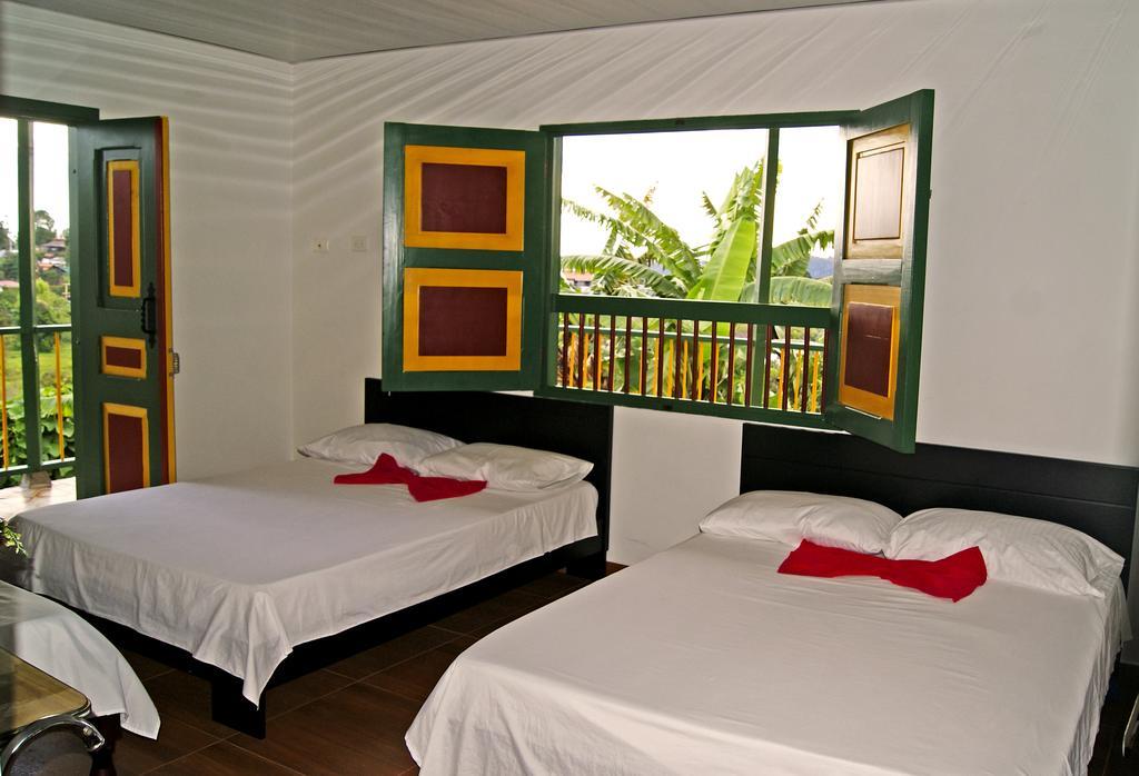 Hostal Casa De Los Taitas Salento Eksteriør bilde
