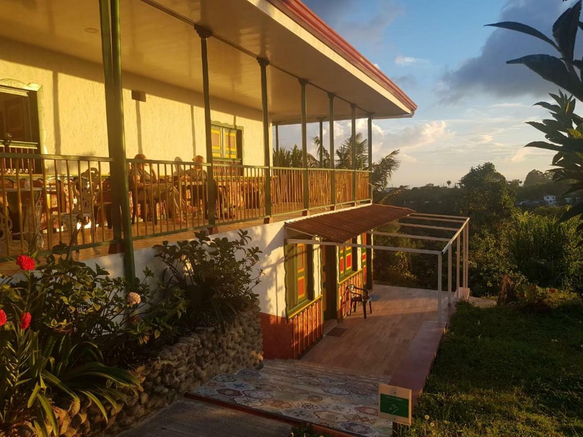 Hostal Casa De Los Taitas Salento Eksteriør bilde